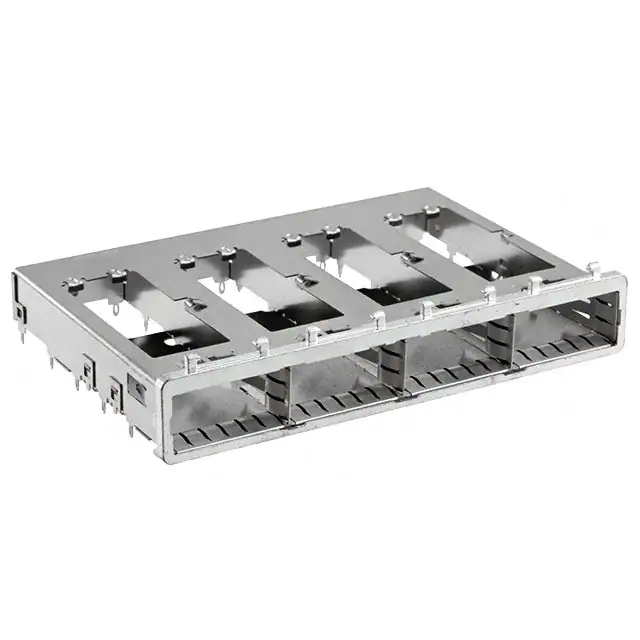 TE 2007668-1 QSFP+ арретируют спаренный 1 x 4 соединитель модульный Джек