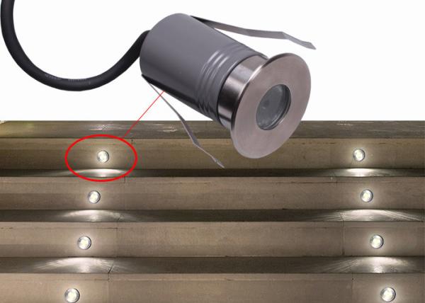 DMX Warm White 3Watt LED In-ground Driveway Lights with 30° Beam Angle