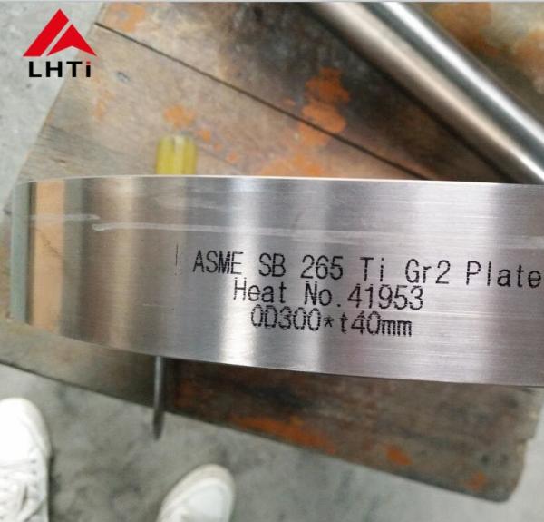 Discos 800mm de forjadura do titânio de ASTM B381 600mm para embarcações de pressão químicas