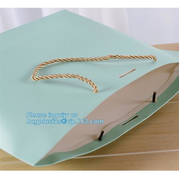 Fancy Design Black Paper Bag For Packaging, Luxury Custom Paper Carrier Bag, Gloss Laminated Luxury