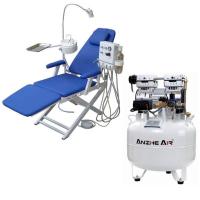 105L/Min Flux d'air pompe à air dentaire 850W Compresseur d'air dentaire silencieux