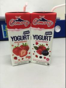 200ml Slim Aseptic Packaging Material For Milk / Juice Package (Multi Layers Laminated)
