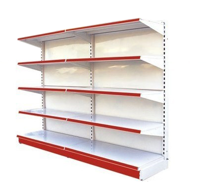 5 стеллажей для выставки товаров супермаркета металла уровней пудрят покрытый поверхностный различный цвет