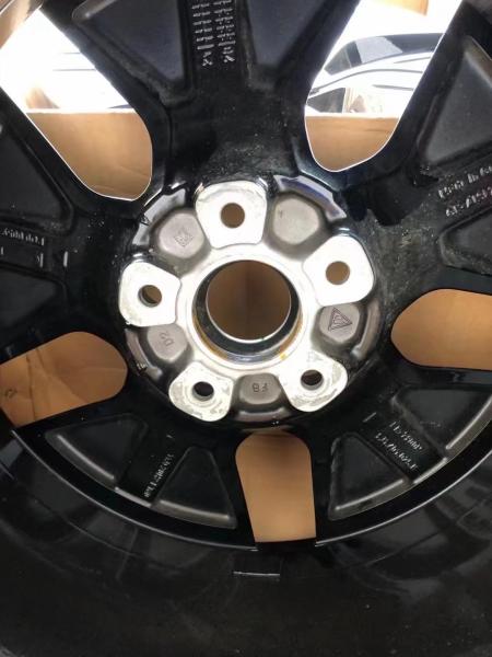20 Inch Silver 5 Double Spokes Cast Alloy Genuine Wheels For Porsche Tayacan