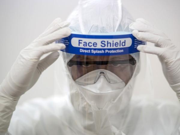 Custom Design Dental Face Shield Sonically Welded High Tensile Strength Reliability