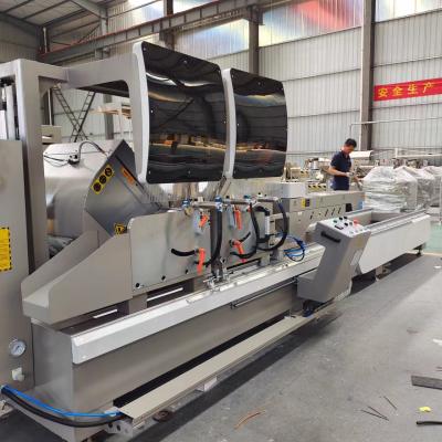 CNC Aluminum Window Door Machine 500mm Cnc Double Head Cutting Saw
