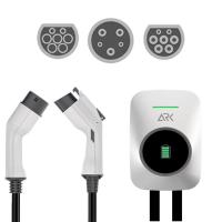 Type résidentiel de Wallbox - 2 chargeur de voiture de la prise OCPP 32A EV de type 1 pour Tesla