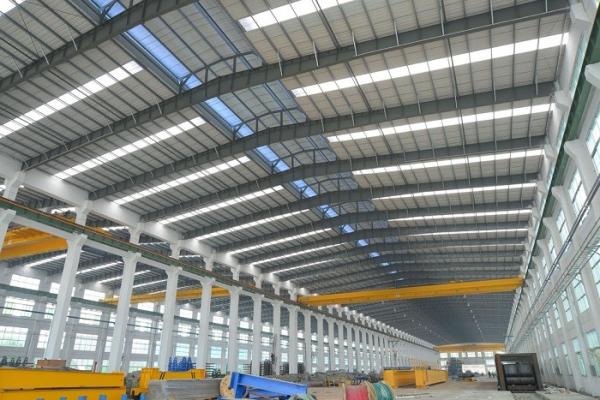 De aço agrícola do padrão de ISO - construções quadro Grey Paint Surface
