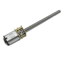 Motor elétrico rosqueado mais longo 12v 300 RPM GA12 N20 da engrenagem da C.C. do eixo