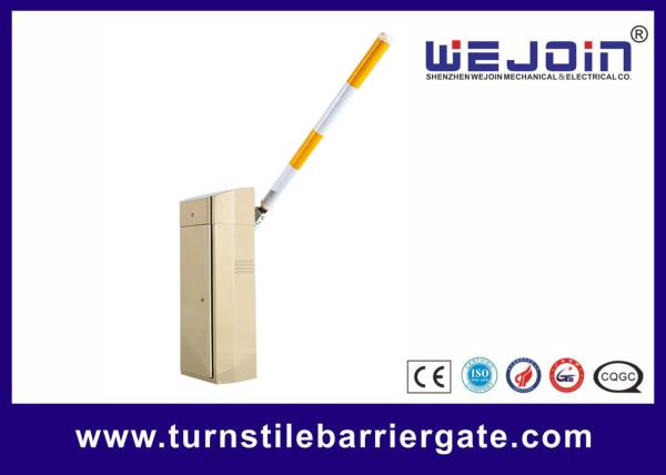 Heavy Duty Automatic Car Parking Barriers , Stainless Steel Security Boom Gates