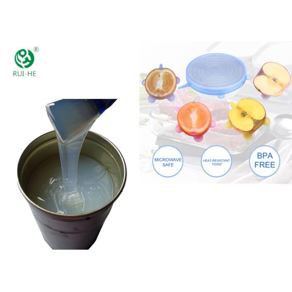 Food Grade Liquid Rubber Molding Compound Chemical Resistance Simple Operation