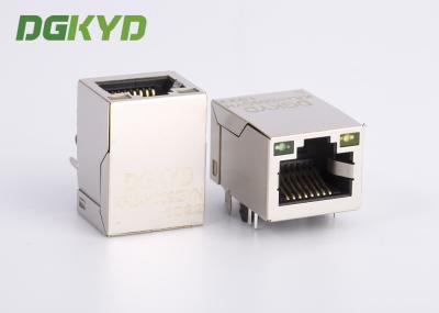 KRJ-H009GYNL Gigabit Network Jack Rj45 Keystone Module Single Port With LEDs