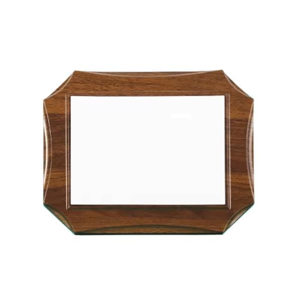 Personalized Logo Sublimation Memorial Souvenir Wooden Honor Medal Blank Trophy Shields And Awards Plaque