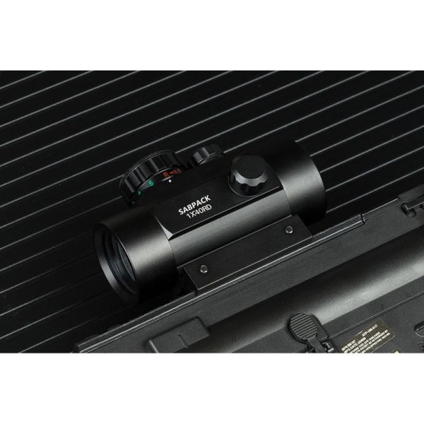 Sabpack iluminó el cuerpo rojo de la aleación de aluminio del grado del aire de Dot Reflex Sight 1X40