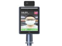 Máquina de cartão infravermelha do perfurador do controle de acesso do varredor da detecção da temperatura corporal IP67