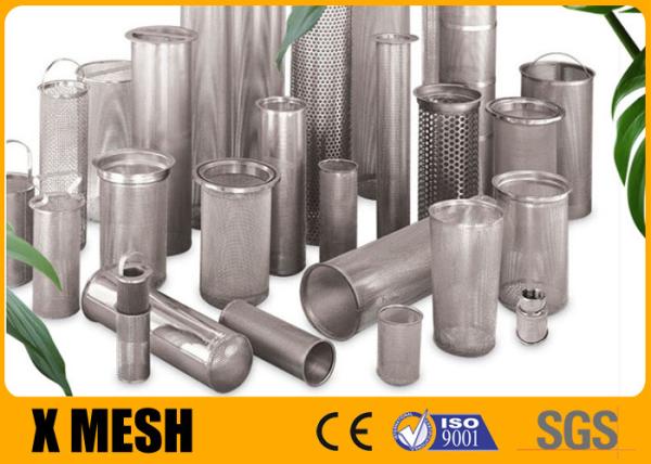 304 316 Stainless Steel Mesh Tube Corrosion Resistance