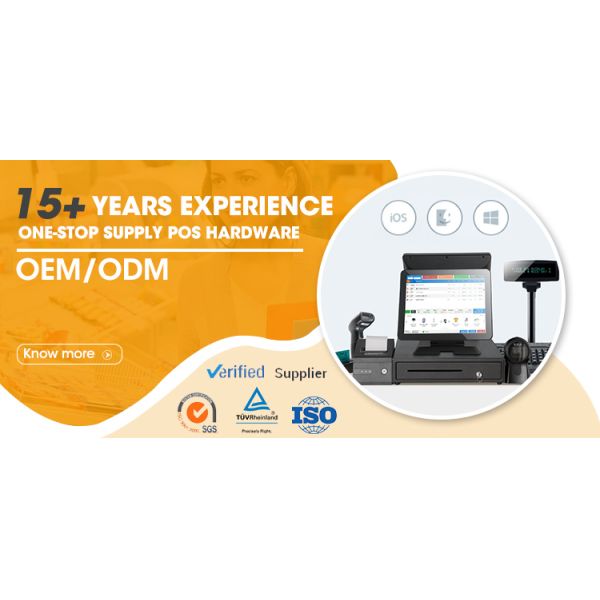 Handheld 203dpi 80mm Thermal Receipt Printer / Mini Bill Printer Machine 90mm/s