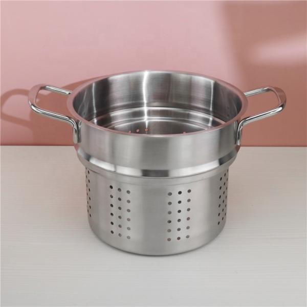 Stainless Steel Kitchen Soup Pots For Home Customized Logo