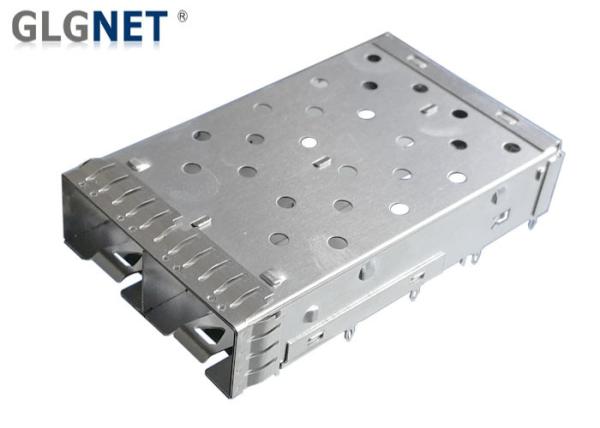 Stainless Steel Cage Sfp Port Connector 2.05 Press Fit Pin Mates