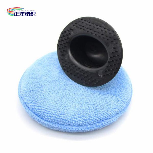 120mm Car Polish Hand Applicator Car Beauty Cleaning Sponge Press Edge Polishing Waxing Pad