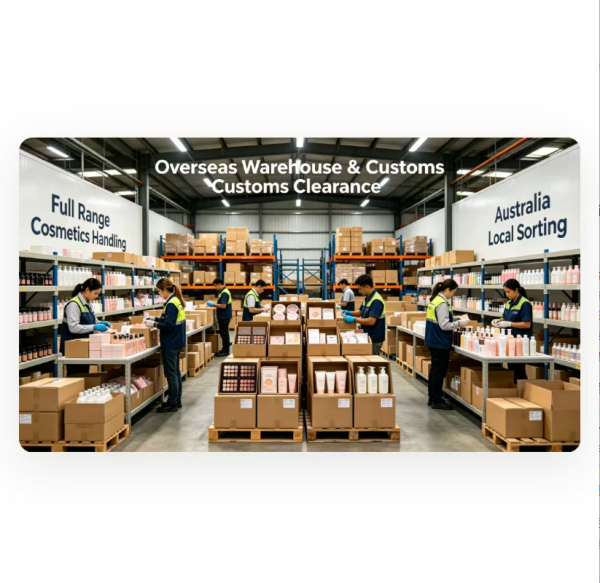 Door To Door Shipping Australia DDP Logistics For Cosmetic Liquid / Powder