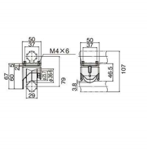 Flexible AL-103 ADC-12 Aluminum Alloy Pipe Joint RoHS
