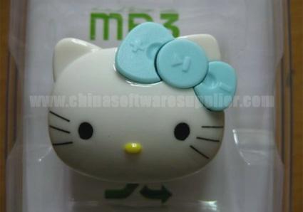 MP3 jogadores bonitos HelloKitty MP3