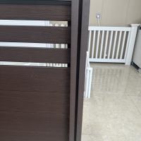 Modern WPC Fence Panel Easy To Install With Interlocking System