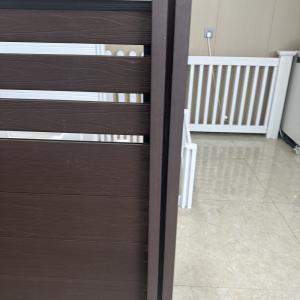 Modern WPC Fence Panel Easy To Install With Interlocking System
