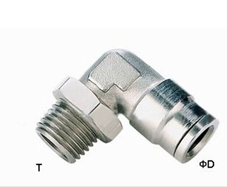 4mm - 16mm Brass One Touch Push-in Fitting Slot Type , Pneumatic Tube Fittings