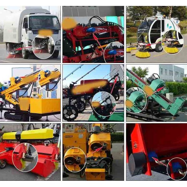 Мотор БМРС-125-Х6РГ 4 стандартной орбиты ЛИВЭНЗА гидравлический - фланец отверстия