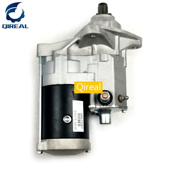 Мотор стартера 3283814 экскаватора 6CT 24V 3920329 3957597