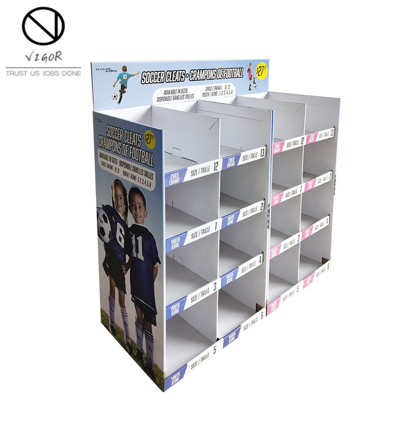 3-Tier Retail Racks for Sport Shirt Display Commercial Sectional Display Furniture