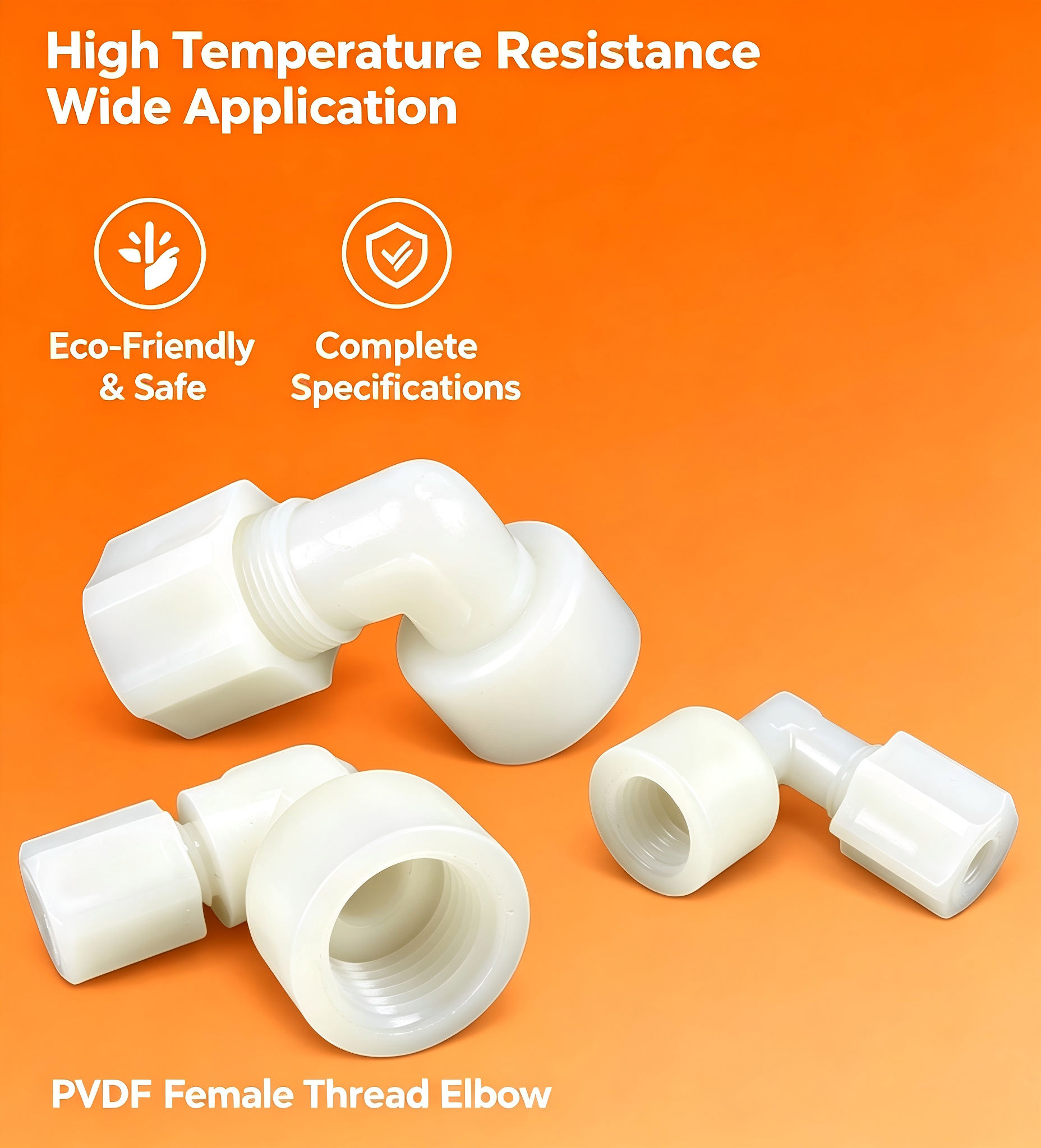 PVDF Female Thread Elbow
