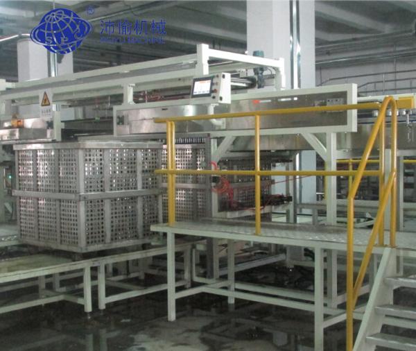 Full Tin Cans Loading Unloading Machines Glass Metal Horizontal Transfer Type