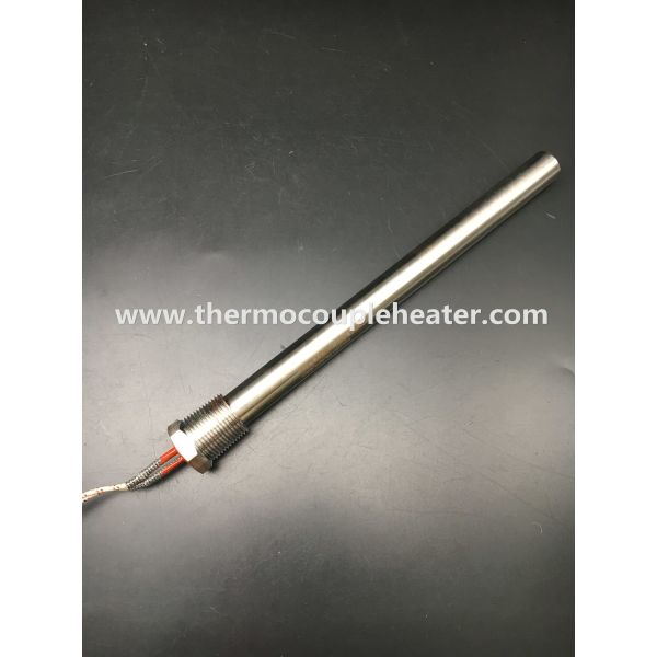 Immersion Cartridge Heater Threaded Replaceable Liquid Heating Elements