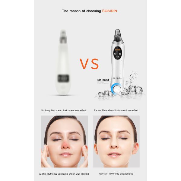 Ice Cool Home Beauty Machine Electric Pore Cleanser Blackhead & Acne Remover