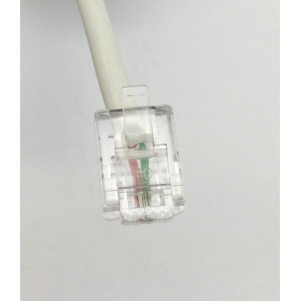 2 Pole Krone LSA Network Patch Cord For Testing Disconnection Module / Switching Module with plugs YH5008