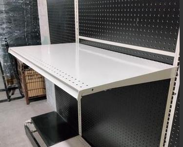 36W X 22D Multi Position Shelf Gondola Shelf Rack Freestanding AT-0154