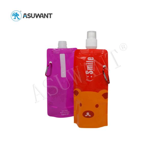 Moisture Proof Liquid Spout Bags Aluminum Fruit Juice Pouch Laminated Material