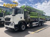 38X-5RZ ZOOMLION a utilisé le camion SINOTRUK HOWO 6X4 de pompe concrète