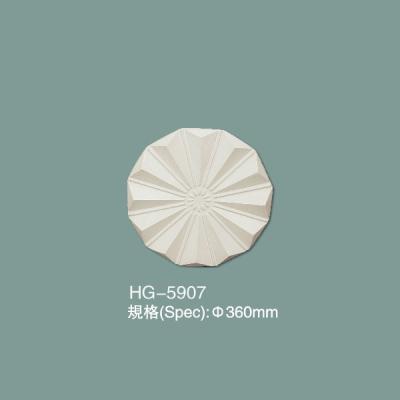 Polyurethane Ceiling Medallion PU Ceiling Tile HG-5907