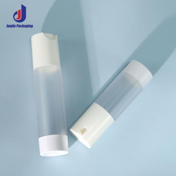 Airless Lotion Bottle 50ml 30ml 100ml Color Skincare Plastic Bottles Refillable Airless Skincare Packaging