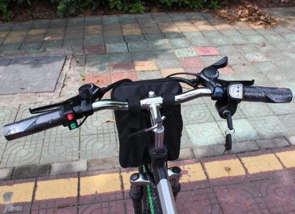 10AH 24 Inch Folding Electric Bike Shimano 7Speed Geared 150kg Max Loading