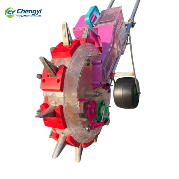 Farmland Heavy Duty Hand Push Seeder With Rust Resistant Coating 4Kg Seed Capacity