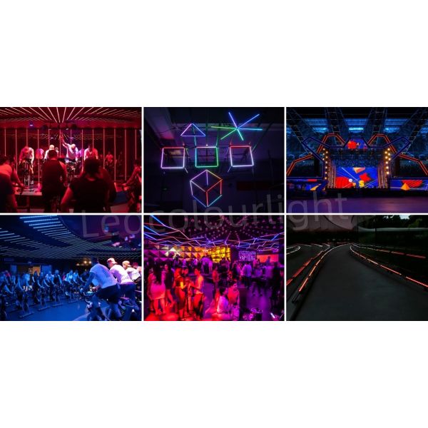 IP65 Outdoor 1000x22x48mm DMX512 Programmable RGB LED Linear Lights Bar