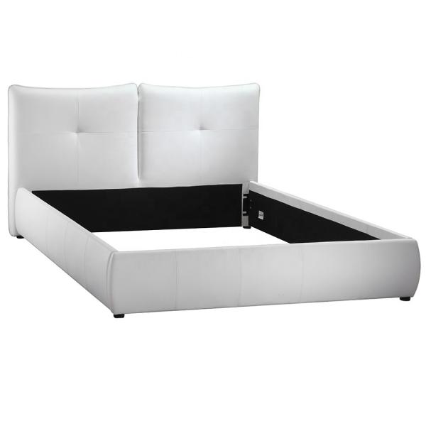 Velvet Frame Modern Queen Size Bed Multifunctional For Hotel