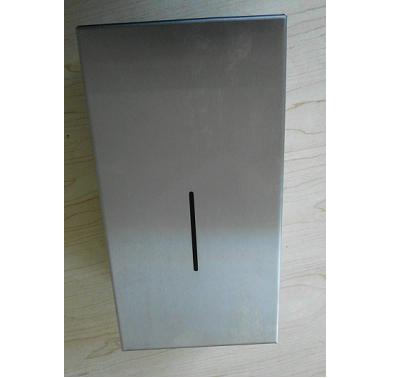 Silver Color Kitchen Towel Dispenser Stainless Steel 10cm x 10cm Paper Size
