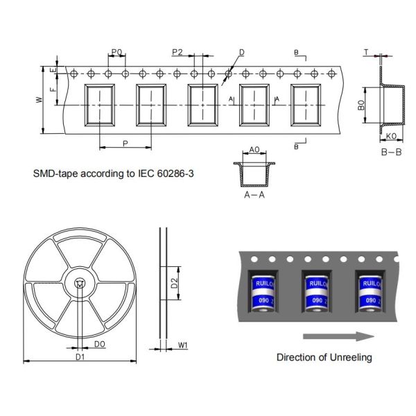 3RA-5S собрание держателя нагнетательной трубы 400V 420V 470V 600V 800V газа поляков GDT 5KA 3 поверхностное