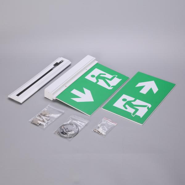 Double Sided Emergency LED Exit Sign with 3 Hours Backup IP20 Rated and 3-Year Warranty